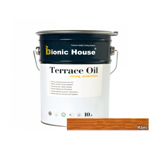 Масло терасне Terrace Oil Bionic House Ірис - интернет-магазин tricolor.com.ua