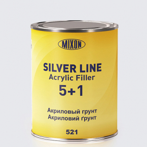 Акриловий грунт Silver Line Mixon 5 + 1 М-521 сірий 2К А