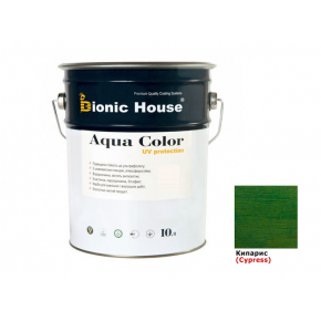Акриловая лазурь Aqua color – UV protect Bionic House (кипарис) - интернет-магазин tricolor.com.ua