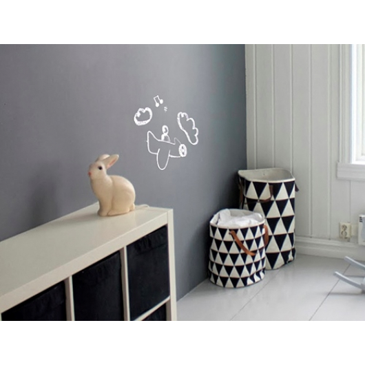 Інтер'єрна грифельна фарба Magpaint BlackboardPaint сіра - изображение 2 - интернет-магазин tricolor.com.ua