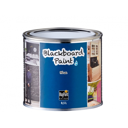Інтер'єрна грифельна фарба Magpaint BlackboardPaint синя - интернет-магазин tricolor.com.ua