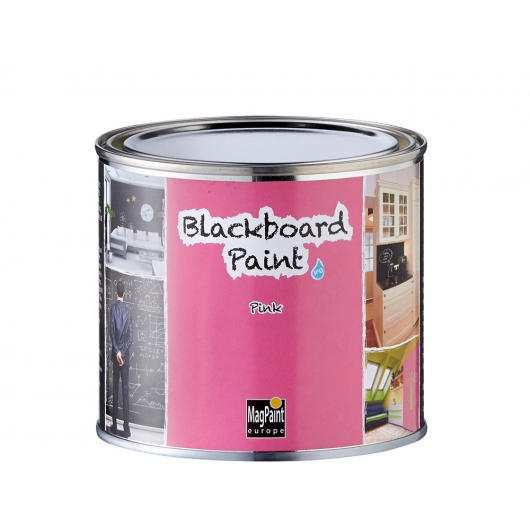 Інтер'єрна грифельна фарба Magpaint BlackboardPaint рожева - интернет-магазин tricolor.com.ua