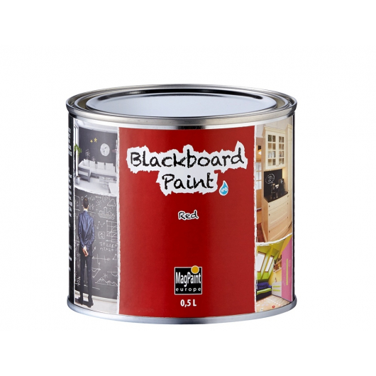Інтер'єрна грифельна фарба Magpaint BlackboardPaint червона - интернет-магазин tricolor.com.ua