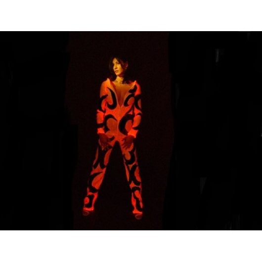 Фарба люмінесцентна AcmeLight для тканини червона - интернет-магазин tricolor.com.ua