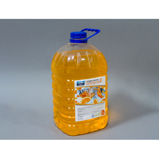 Жидкое крем-мыло Solo Soft+ Primaterra (ПЕТ тара) 5 л (апельсин)