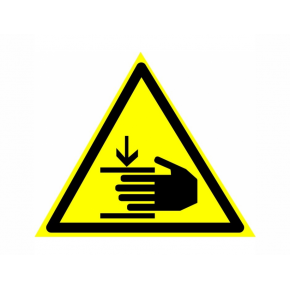 Знак предупреждающий фотолюминесцентный треугольный W 27