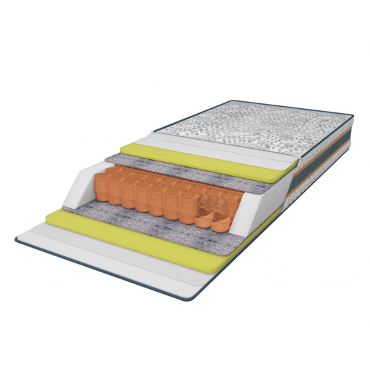 Ортопедический матрас Come-For Extra Неон Pocket Spring 120х190 - интернет-магазин tricolor.com.ua