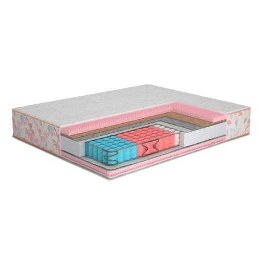 Ортопедический матрас MatroLuxe Butterfly Camelia Камелия Кокос Pocket Spring 70х190 - интернет-магазин tricolor.com.ua