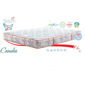 Ортопедический матрас MatroLuxe Butterfly Camelia Камелия Кокос Pocket Spring 70х190 - изображение 4 - интернет-магазин tricolor.com.ua