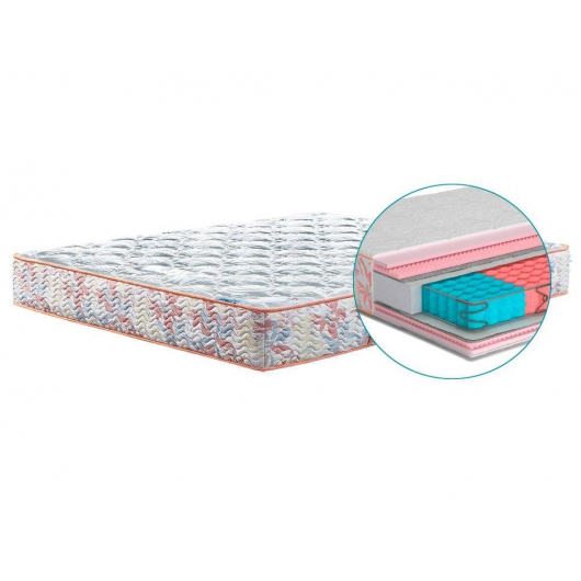 Ортопедический матрас MatroLuxe Butterfly Orhidea Орхидея Pocket Spring 120х200 - изображение 2 - интернет-магазин tricolor.com.ua