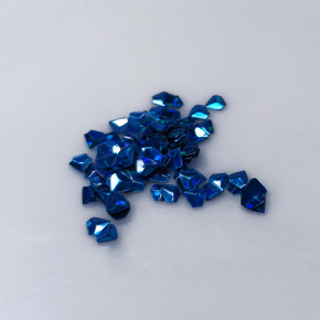 Гліттер об'ємний діамант 3D Tricolor синій - изображение 3 - интернет-магазин tricolor.com.ua