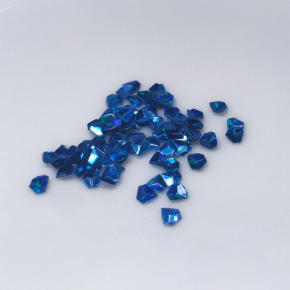 Гліттер об'ємний діамант 3D Tricolor синій - интернет-магазин tricolor.com.ua