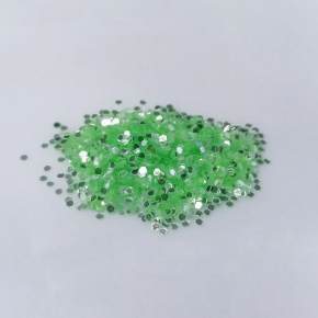 Глиттер Ice Green/1,0 мм (1/24) зеленый Tricolor
