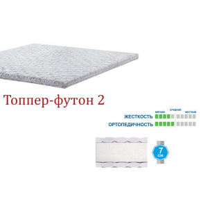 Матрас-топпер MatroLuxe Futon 2 Футон 2 140х200 - изображение 3 - интернет-магазин tricolor.com.ua
