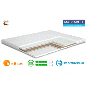 Матрас-топпер MatroLuxe Matro-Roll Extra Kokos 80х190 - изображение 9 - интернет-магазин tricolor.com.ua