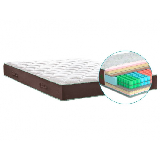 Ортопедический матрас MatroLuxe Naturelle Desert Дезерт Pocket Spring 80х200 - изображение 2 - интернет-магазин tricolor.com.ua