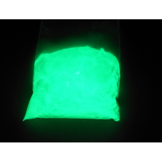 Люмінесцентний пігмент Люмінофор ТАТ 33 зелений базовий (30 мікрон) - изображение 2 - интернет-магазин tricolor.com.ua