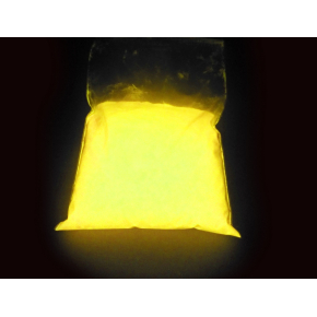 Люминесцентный пигмент Люминофор цветной ТАТ 33 темно-желтый (30 микрон)