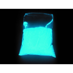 Люмінесцентний пігмент Люмінофор кольоровий ТАТ 33 блакитний (30 мікрон)