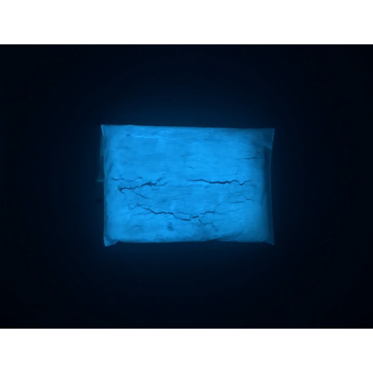Люмінесцентний пігмент Люмінофор кольоровий ТАТ 33 синій (30 мікрон) - изображение 2 - интернет-магазин tricolor.com.ua