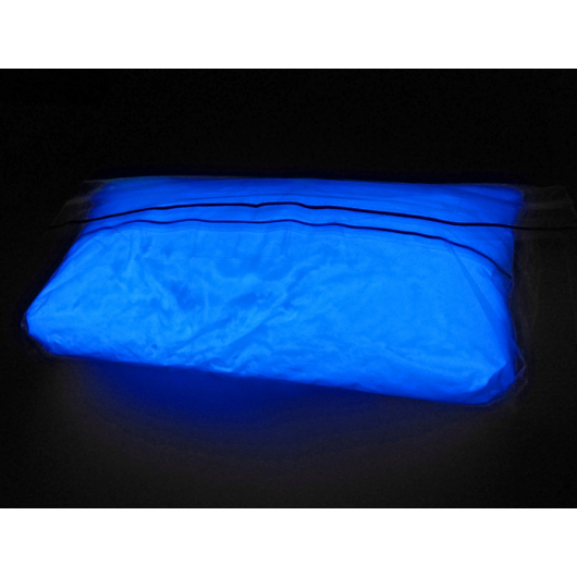 Люминесцентный пигмент Люминофор цветной ТАТ 33 синий (60 микрон) - изображение 3 - интернет-магазин tricolor.com.ua