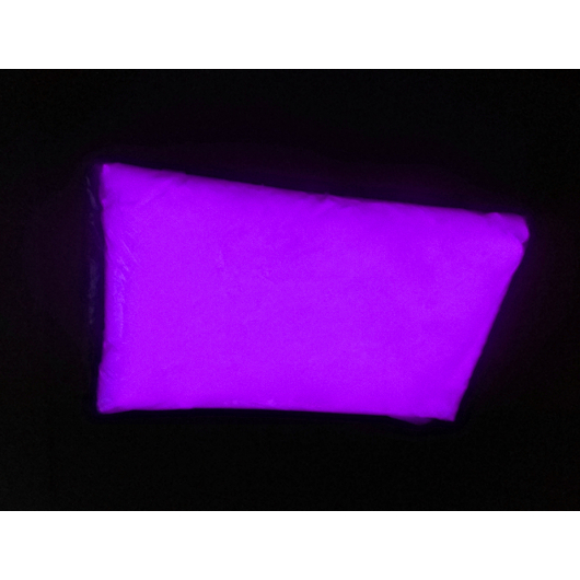 Люмінесцентний пігмент Люмінофор кольоровий ТАТ 33 фіолетовий з фіолетовим світінням (30 мікрон)