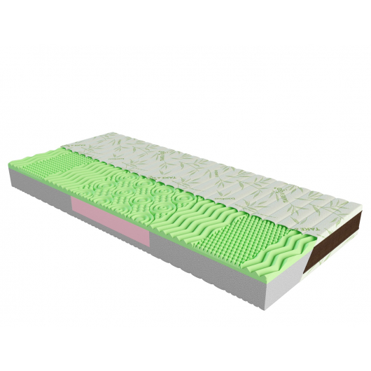 Ортопедический матрас ЕММ Take&Go Bamboo NeoGreen 160х200 - интернет-магазин tricolor.com.ua