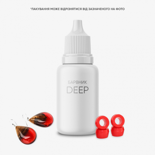 Краситель для смол и полиуретанов Deep красный - интернет-магазин tricolor.com.ua