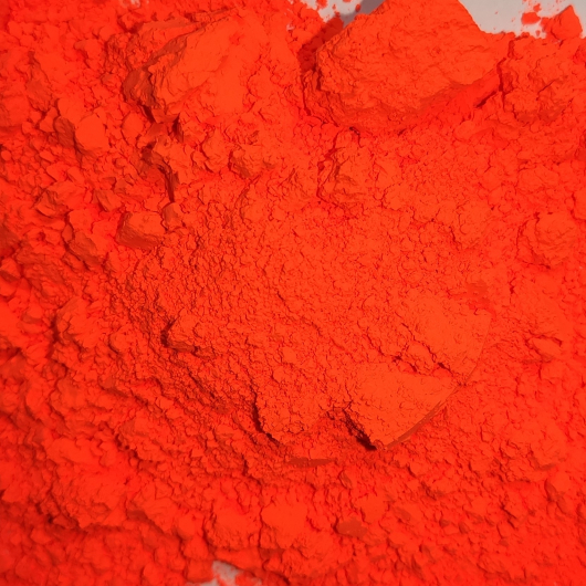 Пігмент флуоресцентний неон помаранчевий FO-14 (1 кг.) - изображение 2 - интернет-магазин tricolor.com.ua