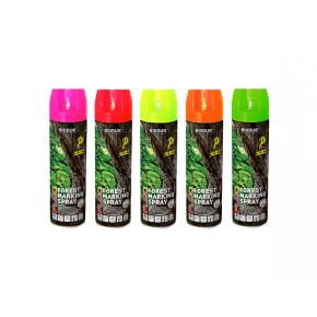 Флуоресцентна аерозольна фарба для маркування лісу Biodur Forest Marking Spray (червона) - изображение 2 - интернет-магазин tricolor.com.ua
