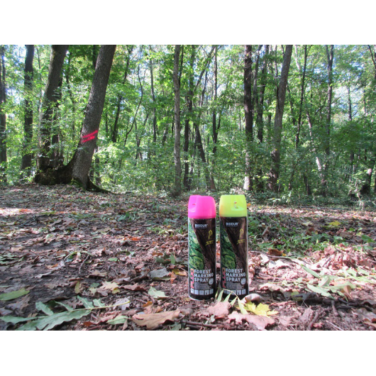 Флуоресцентная аэрозольная краска для маркировки леса Biodur Forest Marking Spray (желтая) - изображение 3 - интернет-магазин tricolor.com.ua