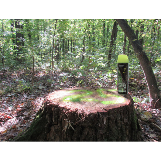 Флуоресцентная аэрозольная краска для маркировки леса Biodur Forest Marking Spray (желтая) - изображение 2 - интернет-магазин tricolor.com.ua