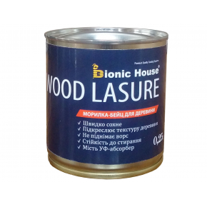 Морилка-бейц для дерева Wood Lasure Bionic House антисептическая Пиния