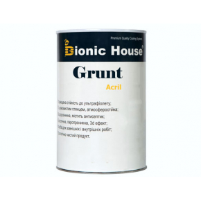 Грунт-лак акриловий Bionic House напівматовий Білий - изображение 2 - интернет-магазин tricolor.com.ua