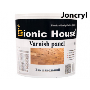 Лак панельный профессиональный Joncryl Bionic House полуматовый Белый