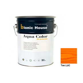 Акрилова лазур Aqua color - UV protect Bionic House Тік LUC - интернет-магазин tricolor.com.ua