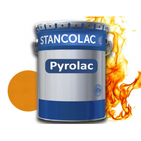 Краска по металлу Stancolac Pyrolac 600 Пиролак 600 термостойкая желтая