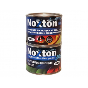 Светоотражающая краска для металла NoxTon оранжевая - интернет-магазин tricolor.com.ua