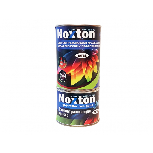 Світловідбиваюча фарба для металу NoxTon помаранчева - изображение 3 - интернет-магазин tricolor.com.ua