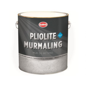 Краска фасадная плиолитовая Gjoco Pliolit Murmaling матовая база А белая