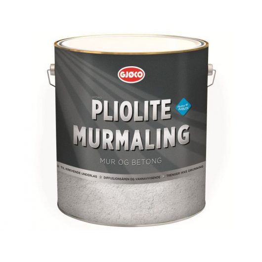 Фарба фасадна пліолітових Gjoco Pliolit Murmaling матова база А біла