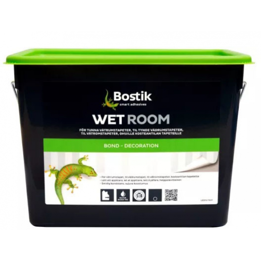 Клей для шпалер універсальний Bostik Wet Room 78 для вологих приміщень