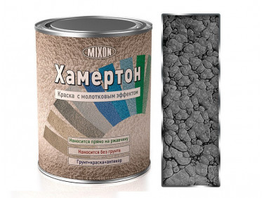 Краска алкидная 3 в 1 Mixon Хамертон серая 101 молотковый эффект АКЦИЯ! - Tricolor Краска алкидная 3 в 1 Mixon Хамертон серая 101 молотковый эффект АКЦИЯ!