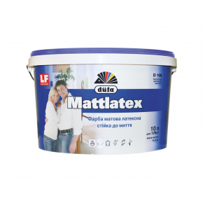 Латексна матова фарба Mattlatex D100 Dufa