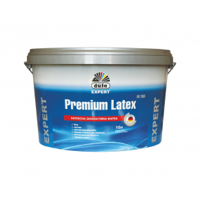 Латексна біла фарба для внутрішніх робіт Premium DE Latex 200 Dufa