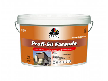 Фасадная краска Profi-Sil Fassad модифицированная силиконом D790 Dufa - Tricolor Фасадная краска Profi-Sil Fassad модифицированная силиконом D790 Dufa