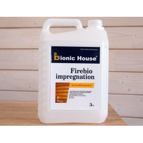 Пропитка для дерева Bionic House Firebio Impregnation антипирен 5 кг