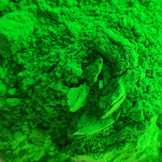 Пігмент флуоресцентний неон зелений FG - изображение 5 - интернет-магазин tricolor.com.ua
