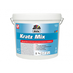 Штукатурка Kratz Mix 15 Dufa зерно 1,5 мм (біла)