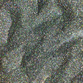 Глиттер голографический GGS/0,2 мм (1/128) серебряный Tricolor